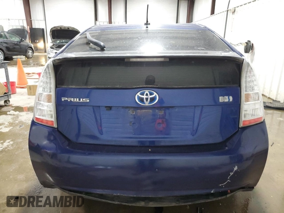 2011 Toyota Prius I with VIN JTDKN3DU7B1364552, listed as a Copart auction lot 52851385 with 230,192 mi miles and Salvage Title. Bid and sale history available at carsss.com. Image 6.
