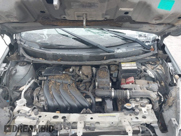 2014 Nissan Versa SV with VIN 3N1CN7AP0EL856205, listed as a IAAI auction lot 41893652 with 126,489 mi miles. Bid and sale history available at carsss.com. Image 10.