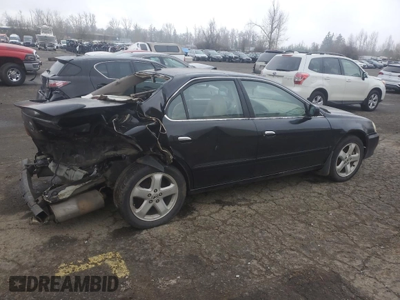 2003 Acura TL Type S w/Navigation System with VIN 19UUA569X3A073880, listed as a Copart auction lot 89144645 with 277,826 mi miles and Salvage Title. Bid and sale history available at carsss.com. Image 3.