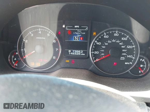 2013 Subaru Outback Limited with VIN 4S4BRBLC7D3232868, listed as a IAAI auction lot 42172681 with 148,328 mi miles and . Bid and sale history available at DreamBid. Image 7.