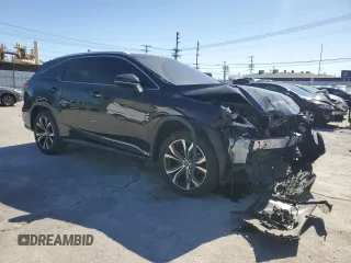 2018 Lexus RX 350L Premium with VIN JTJGZKCA8J2008807, listed as a Copart auction lot 49696135 with 72,359 mi miles and Salvage Title. Bid and sale history available at DreamBid. Image 4.