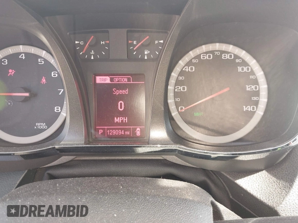 2013 GMC Terrain SLE with VIN 2GKFLTEK0D6272384, listed as a IAAI auction lot 41898455 with 129,094 mi miles. Bid and sale history available at carsss.com. Image 7.