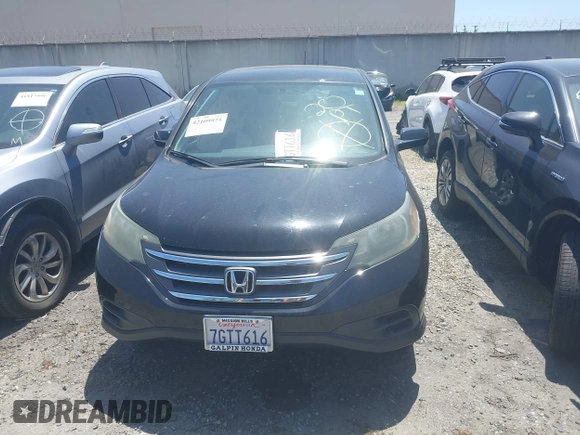 2014 Honda CR-V LX with VIN 2HKRM3H30EH551163, listed as a IAAI auction lot 42109975 with 57,712 mi miles. Bid and sale history available at carsss.com. Image 13.
