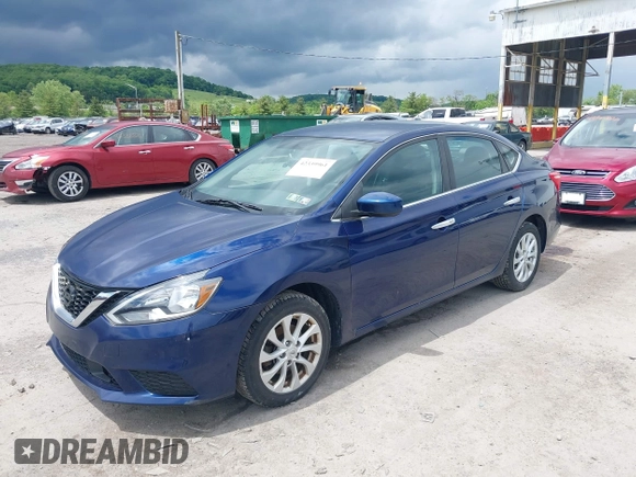 2018 Nissan Sentra SV z VIN 3N1AB7AP6JL655208, wystawiony jako IAAI lot #42339961 z przebiegiem 96 025 mil mil oraz . Historia ofert i sprzedaży dostępna na DreamBid. Obrazek 2.