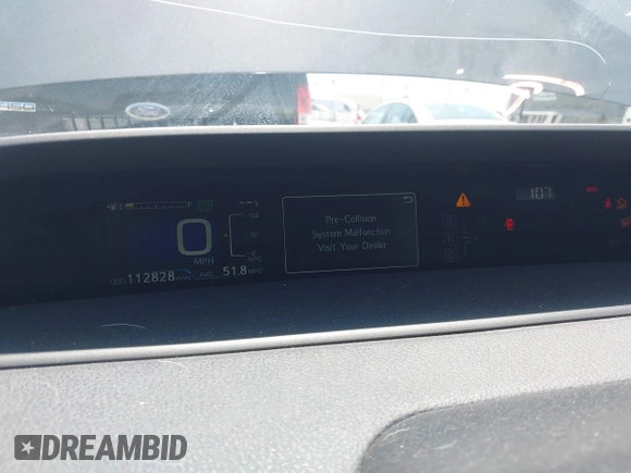2017 Toyota Prius Two with VIN JTDKBRFU7H3570136, listed as a IAAI auction lot 42183403 with 112,828 mi miles and . Bid and sale history available at DreamBid. Image 7.
