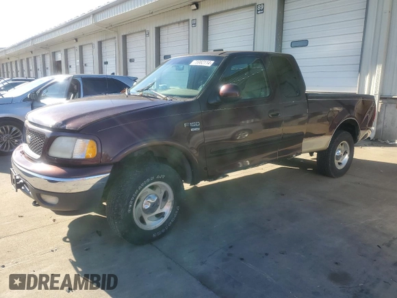 2000 Ford F-150 XL with VIN 1FTRX18W7YNA67100, listed as a Copart auction lot 78982114 with 0 mi miles and Salvage Title. Bid and sale history available at carsss.com. Image 1.