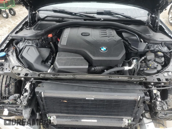 2019 BMW 3 Series 330i xDrive with VIN WBA5R7C52KAJ84461, listed as a Copart auction lot 46566955 with 76,202 mi miles and Salvage Title. Bid and sale history available at carsss.com. Image 11.