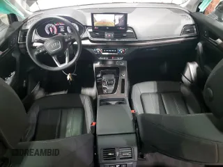 2024 Audi Q5 Premium Plus with VIN WA1BBAFY6R2017287, listed as a Copart auction lot 49304225 with 13,313 mi miles and Salvage title. Bid and sale history available at DreamBid. Image 8.
