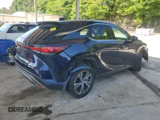 2023 Lexus RX 350h with VIN 2T2BBMCA7PC018442, listed as a Copart auction lot 54478995 with 18,784 mi miles and Salvage title. Bid and sale history available at DreamBid. Image 3.