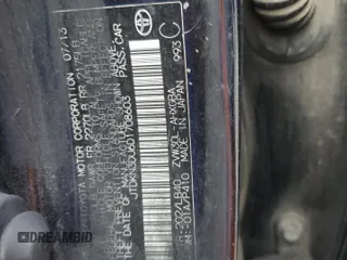 2013 Toyota Prius One z VIN JTDKN3DU6D1708603, wystawiony jako Copart lot #55022565 z przebiegiem 214 510 mil mil oraz Szkoda całkowita • Salvage title. Historia ofert i sprzedaży dostępna na DreamBid. Obrazek 12.