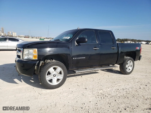 2008 Chevrolet Silverado 1500 LT w/1LT with VIN 2GCEK133481206269, listed as a Copart auction lot 46091365 with 169,038 mi miles and Salvage Title. Bid and sale history available at carsss.com. Image 1.