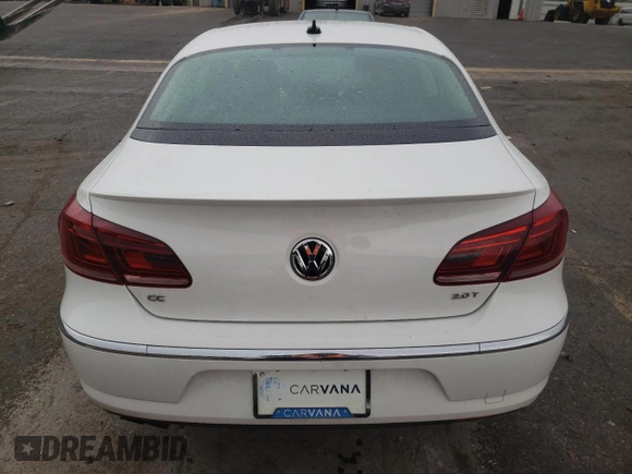 2015 Volkswagen CC R-Line with VIN WVWBN7AN0FE808583, listed as a Copart auction lot 67221683 with 54,048 mi miles. Bid and sale history available at carsss.com. Image 6.