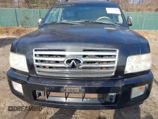 2006 Infiniti QX56 with VIN 5N3AA08C06N800652, listed as a IAAI auction lot 41552567 with 141,625 mi miles and . Bid and sale history available at DreamBid. Image 6.
