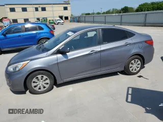2016 Hyundai Accent SE with VIN KMHCT4AE5GU057587, listed as a Copart auction lot 53142205 with 139,155 mi miles and Clean Title. Bid and sale history available at DreamBid. Image 1.