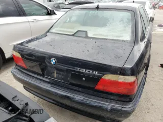 2001 BMW 7 Series 740iL with VIN WBAGH834X1DP25164, listed as a Copart auction lot 77939404 with 0 mi miles and Non Repairable. Bid and sale history available at carsss.com. Image 6.