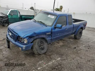 2007 Ford Ranger STX with VIN 1FTYR44U57PA36197, listed as a Copart auction lot 47889355 with 164,523 mi miles and Salvage Title. Bid and sale history available at carsss.com. Image 1.
