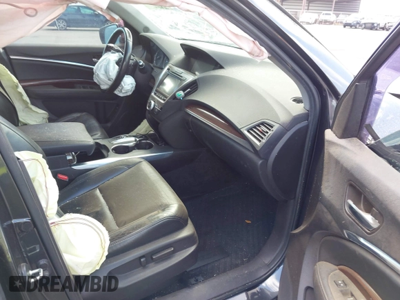 2016 Acura MDX with VIN 5FRYD3H25GB009186, listed as a IAAI auction lot 41720733 with 122,941 mi miles. Bid and sale history available at carsss.com. Image 5.