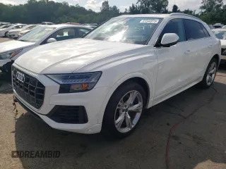 2022 Audi Q8 Prestige z VIN WA1CVBF19ND007744, wystawiony jako Copart lot #61544973 z przebiegiem 23 091 mil mil oraz . Historia ofert i sprzedaży dostępna na DreamBid. Obrazek 1.