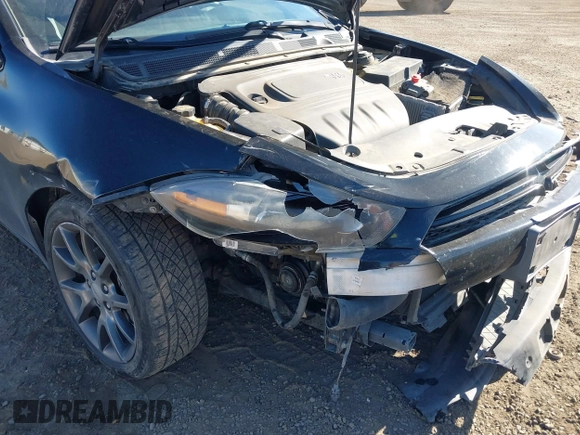 2013 Dodge Dart SXT with VIN 1C3CDFBAXDD344853, listed as a IAAI auction lot 42068526 with 114,287 mi miles and . Bid and sale history available at DreamBid. Image 6.