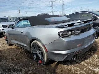 2023 Chevrolet Camaro 2LT with VIN 1G1FD3DS0P0140337, listed as a Copart auction lot 48287125 with 19,535 mi miles and Salvage Title. Bid and sale history available at carsss.com. Image 2.