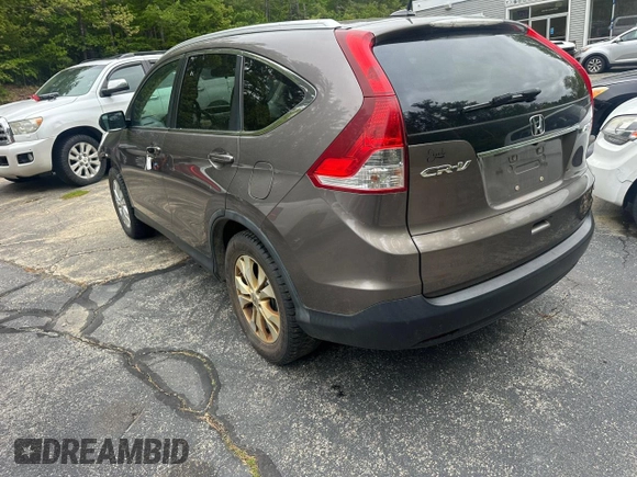 2013 Honda CR-V EX-L z VIN 5J6RM4H71DL020602, wystawiony jako Copart lot #58172105 z przebiegiem 199 775 mil mil oraz Tytuł czysty. Historia ofert i sprzedaży dostępna na DreamBid. Obrazek 3.