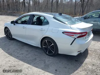 2019 Toyota Camry XSE with VIN 4T1B61HK3KU686948, listed as a IAAI auction lot 42065656 with 110,648 mi miles. Bid and sale history available at carsss.com. Image 3.
