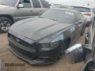 2015 Ford Mustang EcoBoost with VIN 1FA6P8TH5F5401986, listed as a Copart auction lot 64061133 with 61,302 mi miles and Clean Title. Bid and sale history available at carsss.com. Image 1.