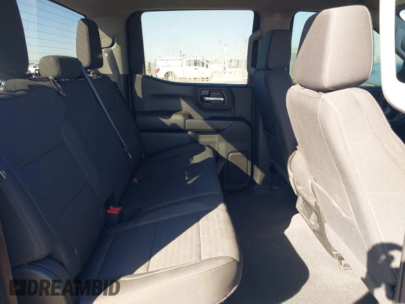 2022 Chevrolet Silverado 1500 Custom with VIN 3GCPDBEK3NG631658, listed as a IAAI auction lot 41647603 with 1 mi miles. Bid and sale history available at carsss.com. Image 8.