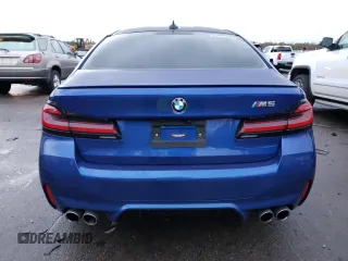 2021 BMW M5 with VIN WBS83CH03MCG05985, listed as a Copart auction lot 72964442 with 1,707 mi miles. Bid and sale history available at carsss.com. Image 6.