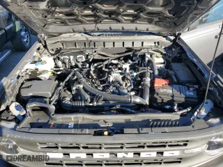 2023 Ford Bronco with VIN 1FMEE5BP3PLB11080, listed as a Copart auction lot 42005615 with 0 mi miles and Salvage Title. Bid and sale history available at carsss.com. Image 12.