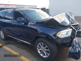 2016 Dodge Durango SXT with VIN 1C4RDJAG3GC315980, listed as a IAAI auction lot 42191215 with 153,998 mi miles and . Bid and sale history available at DreamBid. Image 1.