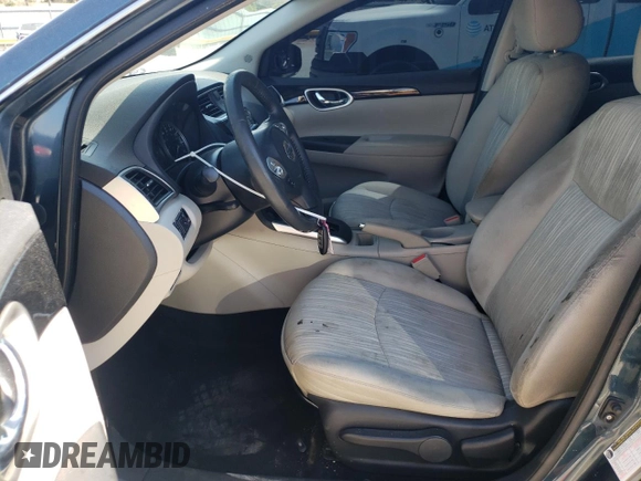 2016 Nissan Sentra S with VIN 3N1AB7AP2GY309135, listed as a Copart auction lot 50953265 with 58,392 mi miles and Salvage Title. Bid and sale history available at carsss.com. Image 7.