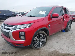 2020 Mitsubishi Outlander Sport ES 2.0 with VIN JA4AP3AUXLU006169, listed as a IAAI auction lot 41447785 with 81,931 mi miles. Bid and sale history available at carsss.com. Image 17.