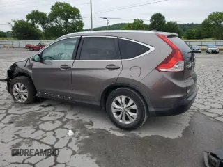 2012 Honda CR-V EX-L with VIN 5J6RM4H78CL051182, listed as a Copart auction lot 56138355 with 126,129 mi miles and Salvage title. Bid and sale history available at DreamBid. Image 2.
