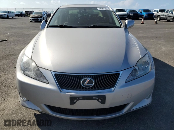 2008 Lexus IS 250 with VIN JTHBK262885083939, listed as a Copart auction lot 46953655 with 67,213 mi miles and Salvage Title. Bid and sale history available at DreamBid. Image 5.