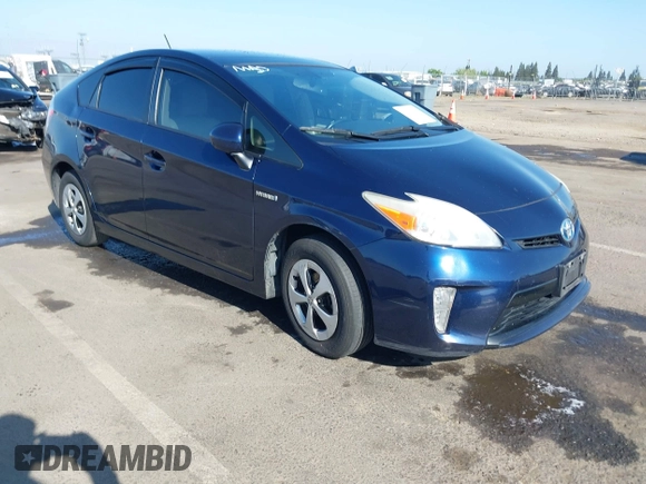 2012 Toyota Prius One with VIN JTDKN3DU5C1611777, listed as a IAAI auction lot 42173349 with 213,636 mi miles and . Bid and sale history available at DreamBid. Image 1.