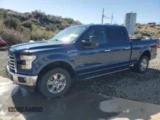 2017 Ford F-150 XL with VIN 1FTFW1EG4HKC34968, listed as a Copart auction lot 52984265 with 122,579 mi miles and Salvage Title. Bid and sale history available at carsss.com. Image 1.