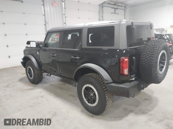 2024 Ford Bronco Big Bend with VIN 1FMDE7BH2RLA67771, listed as a IAAI auction lot 41836136 with 5,496 mi miles and . Bid and sale history available at DreamBid. Image 3.