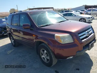 2007 Honda Pilot EX-L z VIN 5FNYF18567B011233, wystawiony jako IAAI lot #42325222 z przebiegiem 195 581 mil mil oraz . Historia ofert i sprzedaży dostępna na DreamBid. Obrazek 1.
