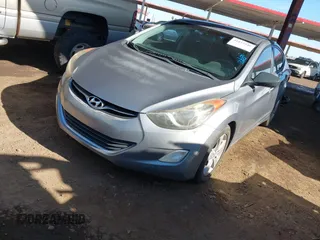 2012 Hyundai Elantra Limited with VIN KMHDH4AE3CU307375, listed as a IAAI auction lot 41857246 with 183,389 mi miles. Bid and sale history available at carsss.com. Image 17.