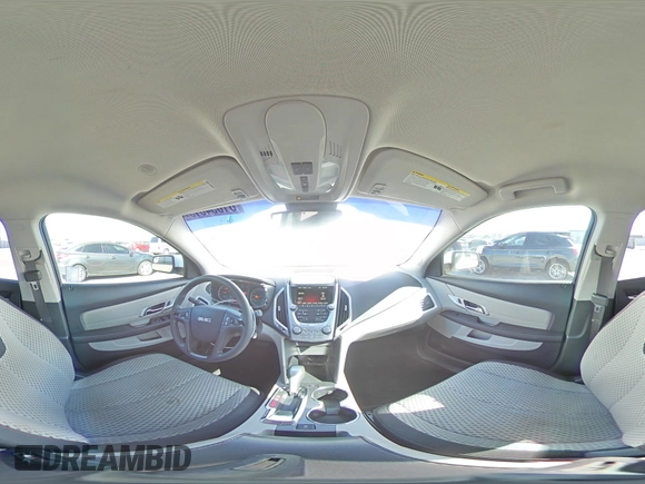 2014 GMC Terrain SLE with VIN 2GKALMEK4E6110663, listed as a Copart auction lot 61054615 with 91,175 mi miles and Salvage title. Bid and sale history available at DreamBid. Image 15.