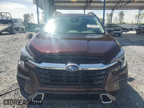 2024 Subaru Ascent Touring с VIN 4S4WMAWD1R3425491, выставлен на аукционе Copart как лот 52363335 с пробегом 10 155 миль миль и Списание • Salvage title. История ставок и продаж доступна на DreamBid. Изображение 5.