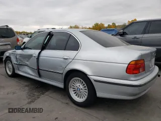 1997 BMW 5 Series 540iA with VIN WBADE6327VBW53064, listed as a Copart auction lot 77033604 with 0 mi miles and Salvage Title. Bid and sale history available at carsss.com. Image 2.