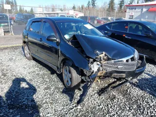 2008 Kia Spectra with VIN KNAFE161985015920, listed as a IAAI auction lot 41502932 with 85,705 mi miles. Bid and sale history available at carsss.com. Image 1.