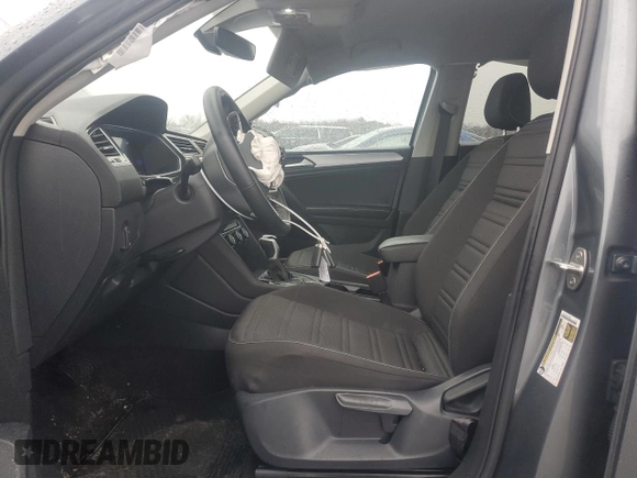 2024 Volkswagen Tiguan S with VIN 3VVFB7AX0RM051356, listed as a Copart auction lot 43218935 with 13,201 mi miles and Salvage title. Bid and sale history available at DreamBid. Image 7.