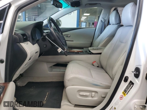2010 Lexus RX 350 with VIN 2T2BK1BA3AC002553, listed as a Copart auction lot 56052635 with 219,138 mi miles and Salvage Title. Bid and sale history available at DreamBid. Image 7.