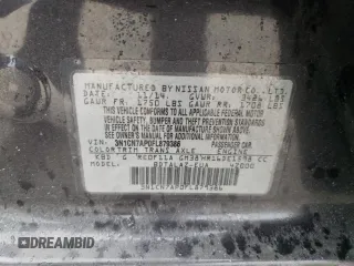2015 Nissan Versa SV with VIN 3N1CN7AP0FL879386, listed as a Copart auction lot 57964685 with 119,321 mi miles and Salvage title. Bid and sale history available at DreamBid. Image 12.