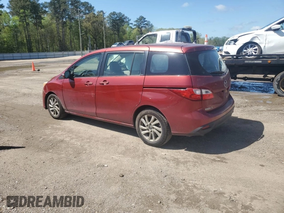 2013 Mazda 5 Sport z VIN JM1CW2BL9D0154484, wystawiony jako Copart lot #50551665 z przebiegiem 149 765 mil mil oraz Szkoda całkowita • Salvage title. Historia ofert i sprzedaży dostępna na DreamBid. Obrazek 2.