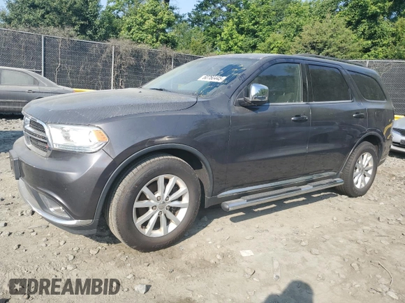 2015 Dodge Durango SXT with VIN 1C4RDHAG5FC153535, listed as a Copart auction lot 60760445 with 165,986 mi miles and Clean title. Bid and sale history available at DreamBid. Image 1.