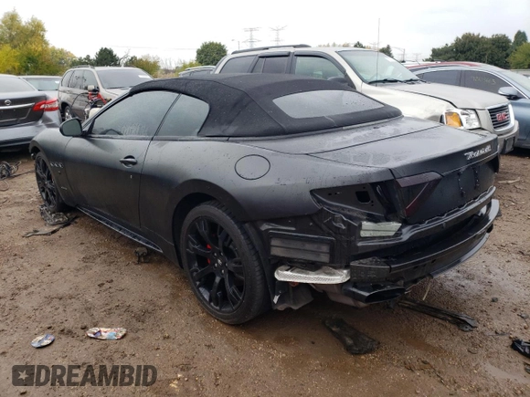 2015 Maserati GranTurismo Sport with VIN ZAM45VMA3F0139482, listed as a Copart auction lot 72653563 with 23,872 mi miles and . Bid and sale history available at DreamBid. Image 2.